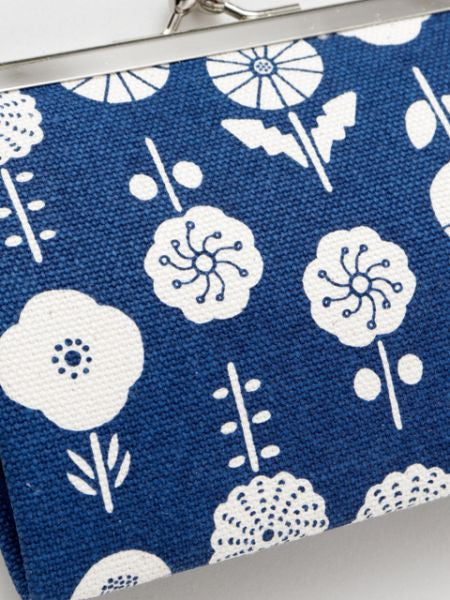 Retro Eastern Europe Motif GAMAGUCHI Clasp Wallet