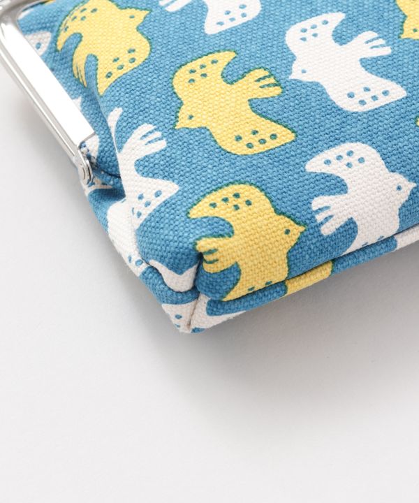 Retro Eastern Europe Motif GAMAGUCHI Clasp Bag