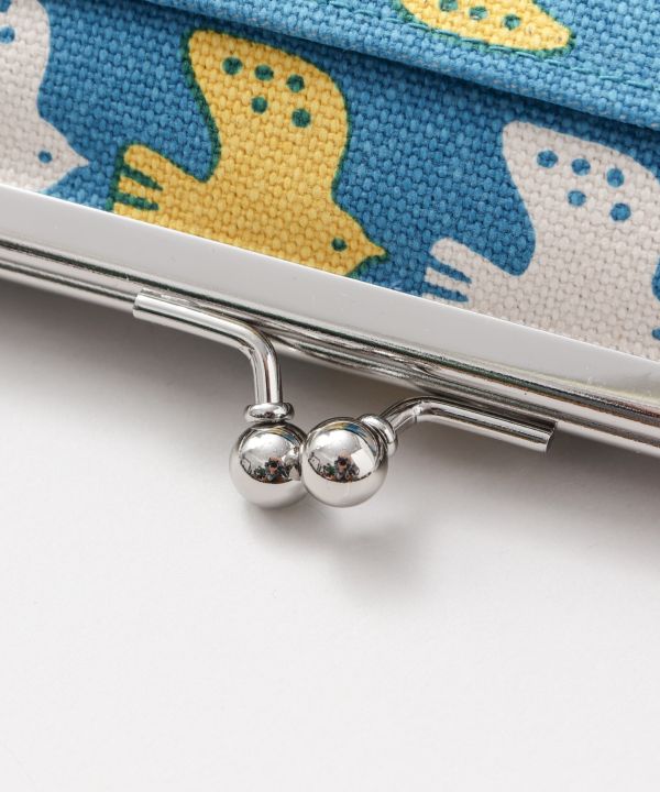 Retro Eastern Europe Motif GAMAGUCHI Clasp Bag