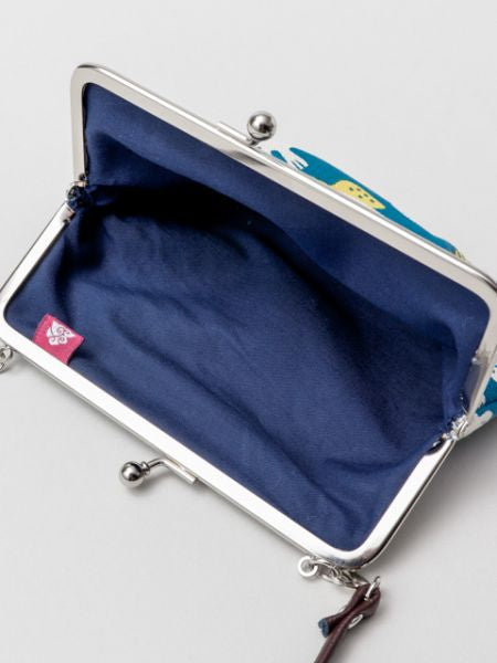 Retro Eastern Europe Motif GAMAGUCHI Clasp Bag