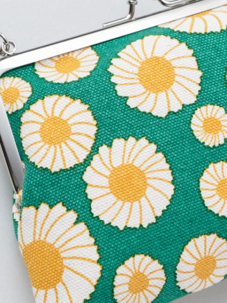 Retro Eastern Europe Motif GAMAGUCHI Clasp Bag