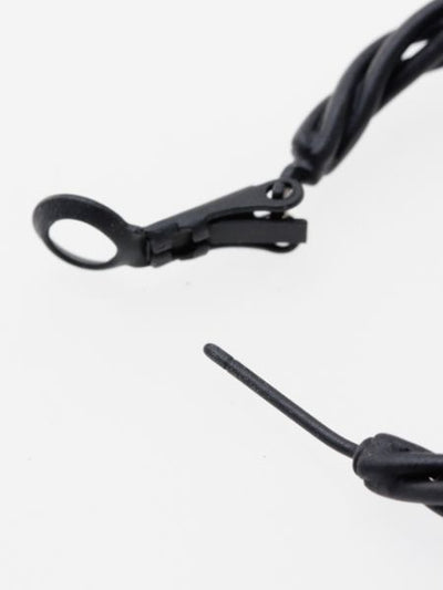 Metal Wire Hoop Earrings