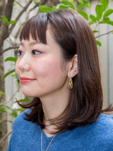 Metal Wire Hoop Earrings