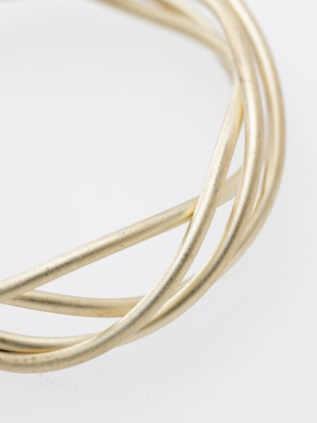 Metal Wire Hoop Earrings