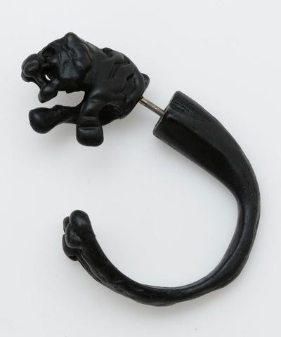 Metal Tiger Earring (1pc)