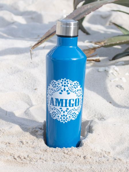 Botol Air Stainless Amigo Meksiko