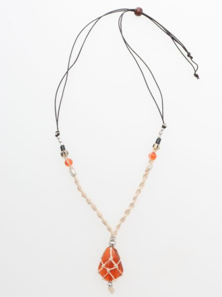 Kalung Bola Kaca Mengapung AMINA - Ametsuchi