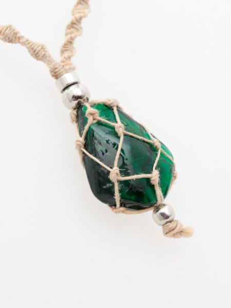 Kalung Bola Kaca Mengapung AMINA - Ametsuchi