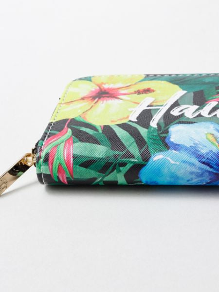 HAWAIIAN Flower Long Wallet