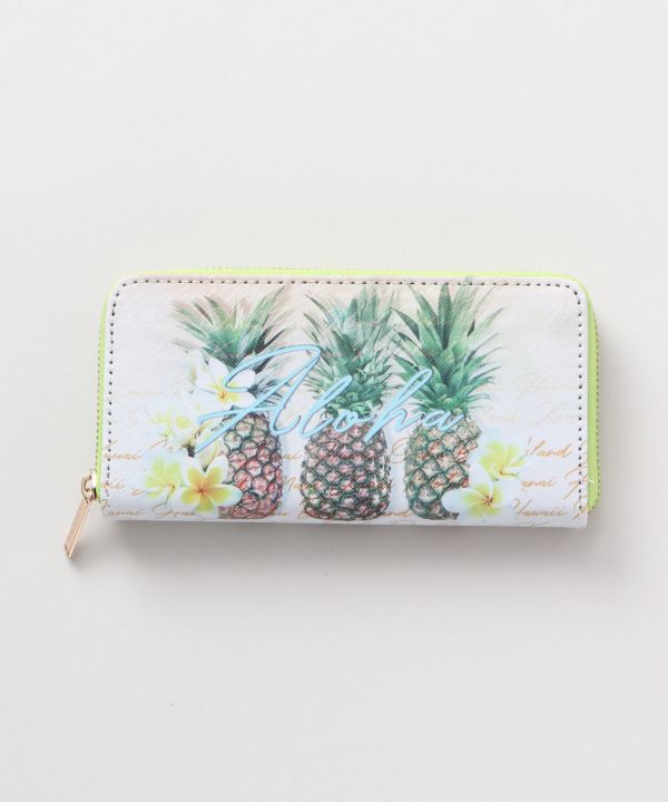 HAWAIIAN Flower Long Wallet