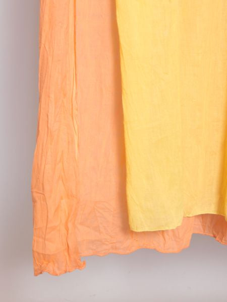 Layered Gauze Cotton Curtain 138cm