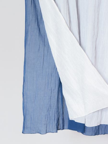 Layered Gauze Cotton Curtain 138cm