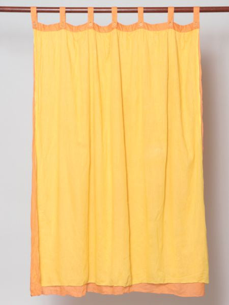 Layered Gauze Cotton Curtain 138cm