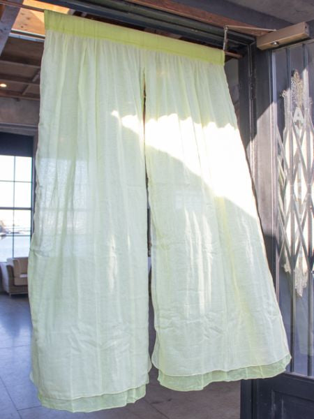 Layered Gauze Cotton NOREN Door Curtain