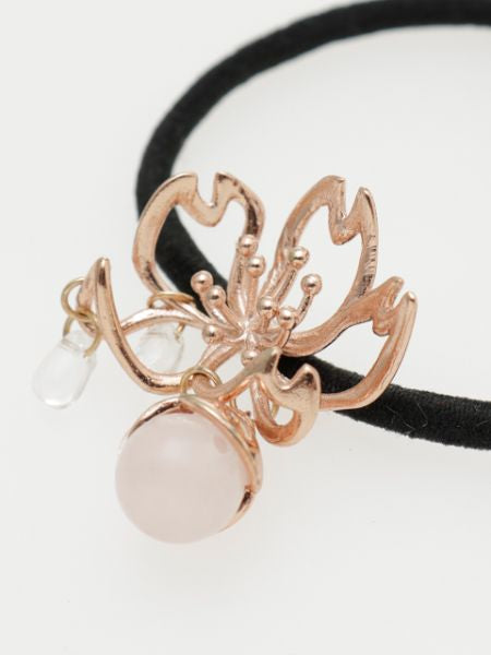 Openwork Flower Hair Tie