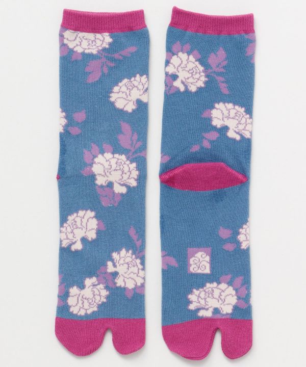 White Peony TABI Socks 23 ~ 25cm