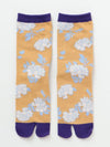 Weiße Pfingstrose TABI Socken 23-25cm