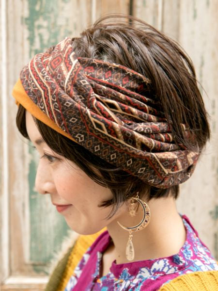 Boucles d'oreilles soleil et croissant de lune