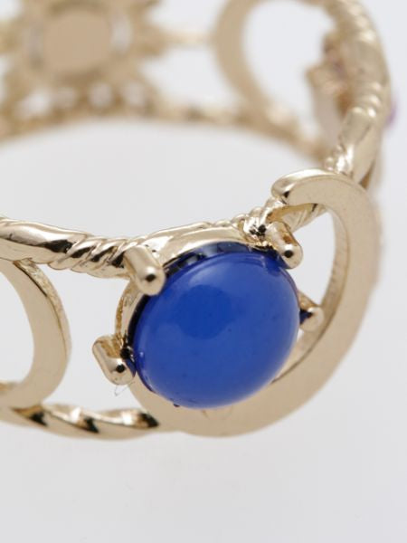 Sun and Crescent Moon Ring