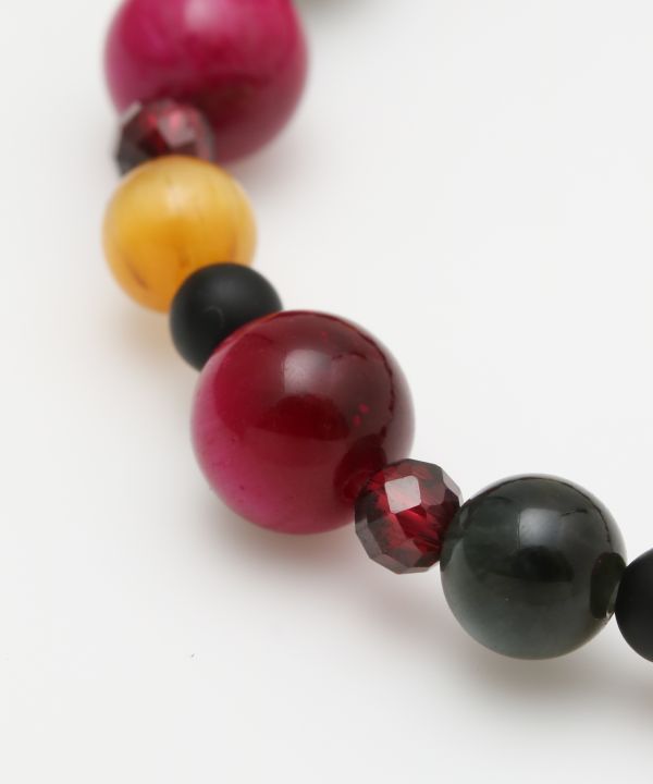 Three Tiger Eyes Mixed Bracelet Bangles & Bracelets by 岩座 - Ametsuchi