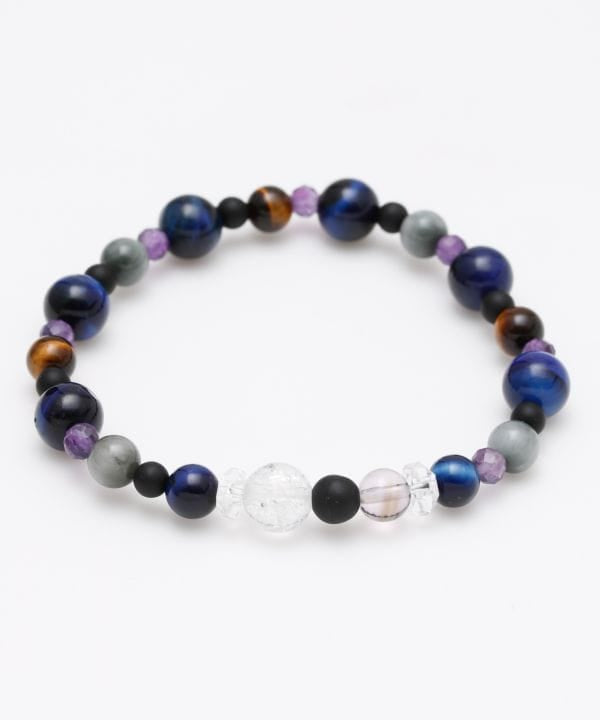 Three Tiger Eyes Mixed Bracelet Bangles & Bracelets by 岩座 - Ametsuchi