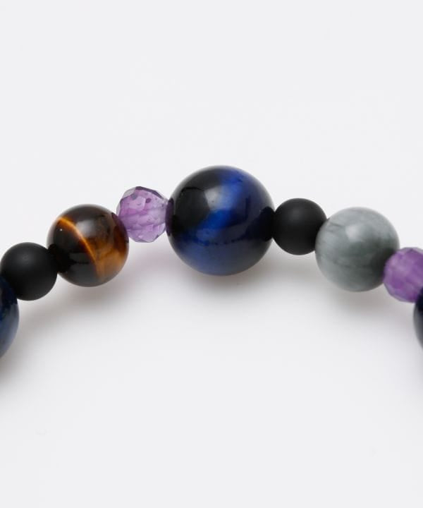 Three Tiger Eyes Mixed Bracelet Bangles & Bracelets by 岩座 - Ametsuchi