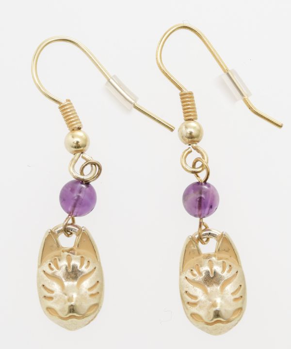 신사에서 영감을 받은 귀걸이 - GD