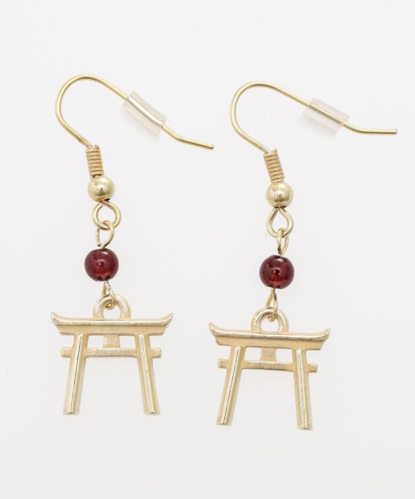 신사에서 영감을 받은 귀걸이 - GD