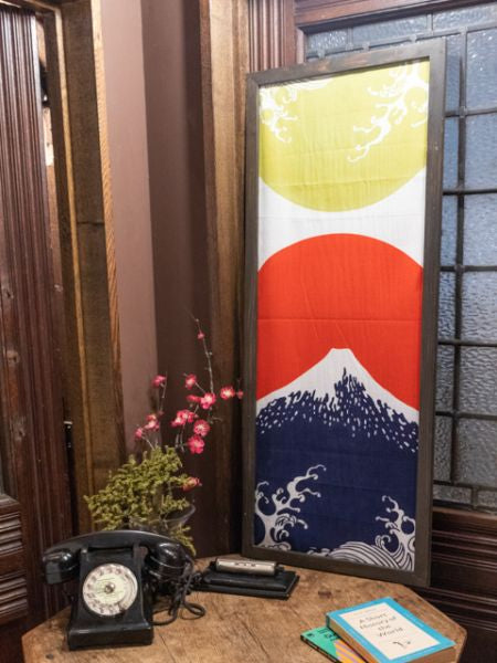 TENUGUI Towel Wave x Mt Fuji