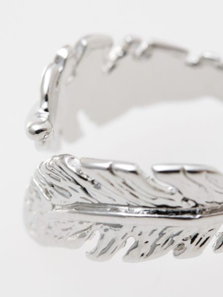 Feather Metal Ring Rings by AMINA - Ametsuchi