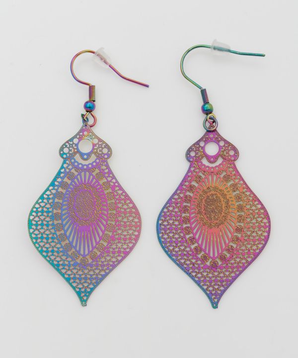 Oriental Hologram Earrings