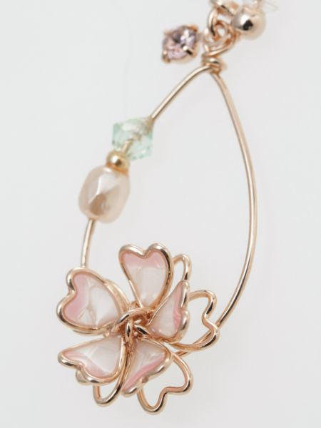 SAKURA Clip Earrings