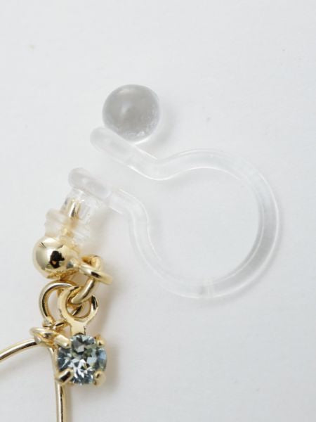 SAKURA Clip Earrings