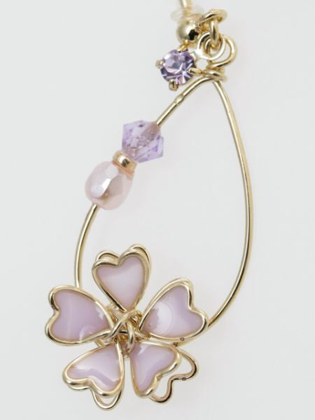 SAKURA Clip Earrings