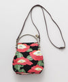 Floral Print GAMAGUCHI Shoulder Bag