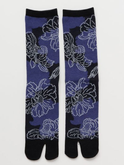 牡丹TABI襪子25-28cm