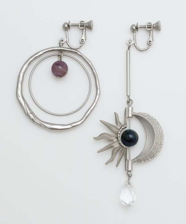 Cosmic Clip Earrings