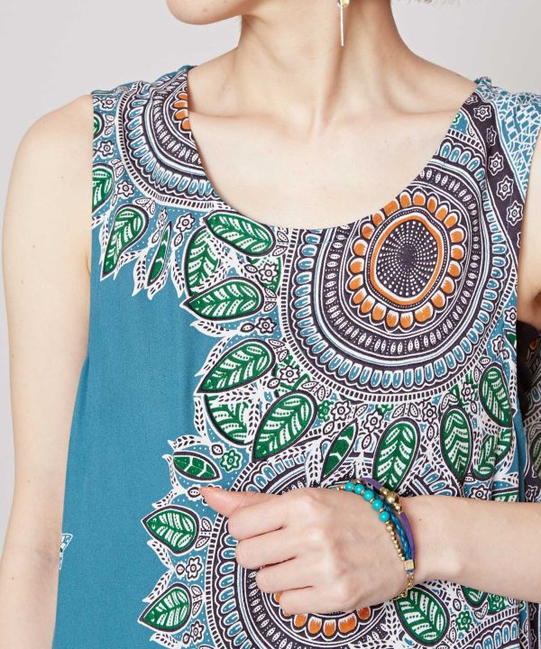 Mandala Sleeveless Dress