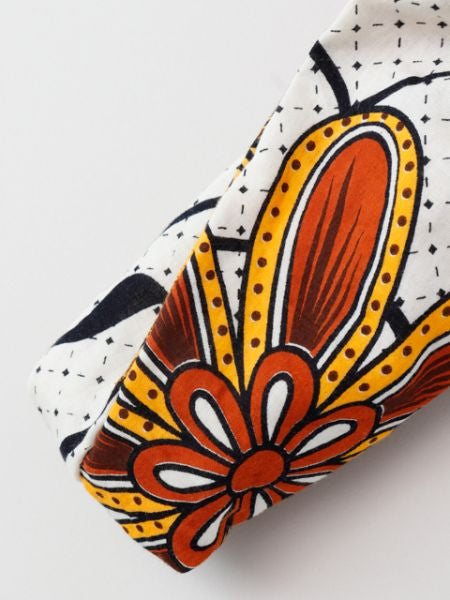 Retro Flower Hair Band