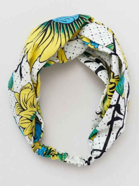 Retro Flower Hair Band