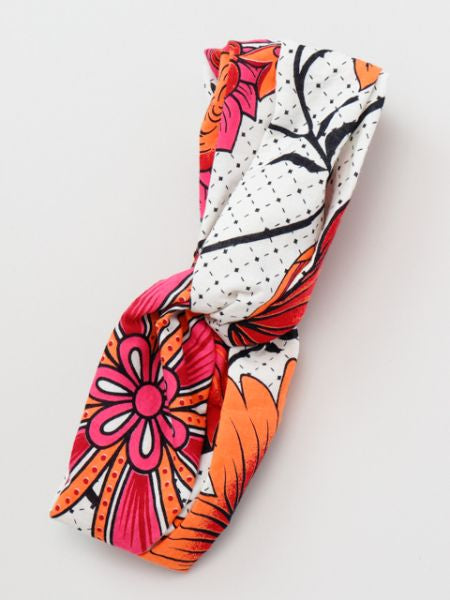 Retro Flower Hair Band