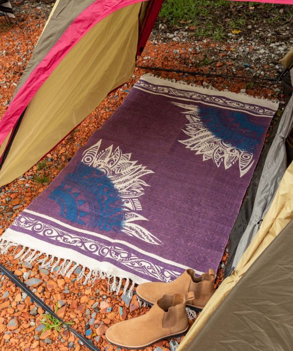 曼荼罗地毯垫 150 x 90 厘米