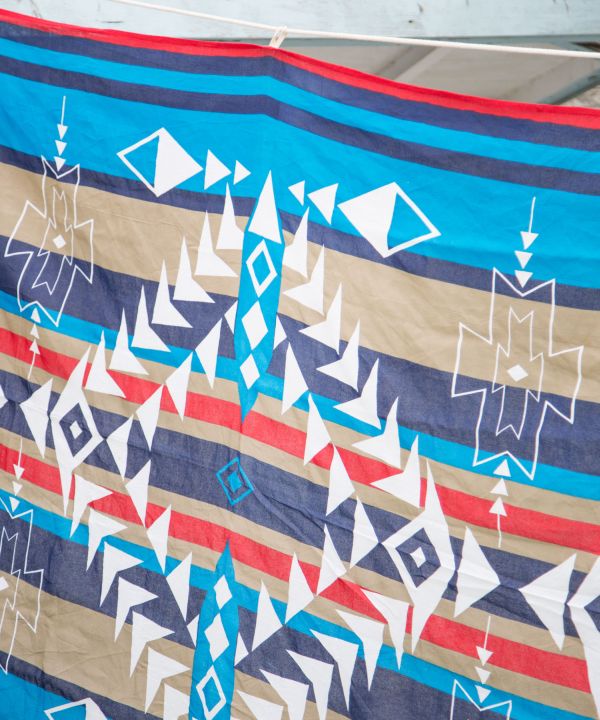 Geometric Pattern Decorative Cloth