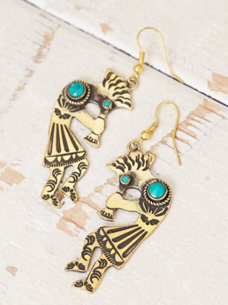 Native American Motif Earrings