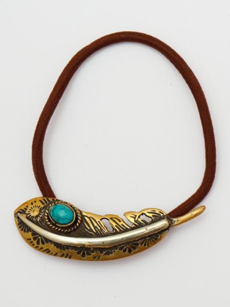 Native American Motif Hair Tie