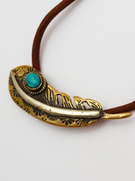 Native American Motif Hair Tie