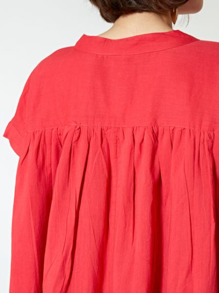 French Sleeve Volume Dress