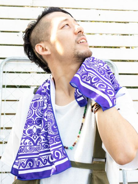 Tribal Pattern Cooling Towel