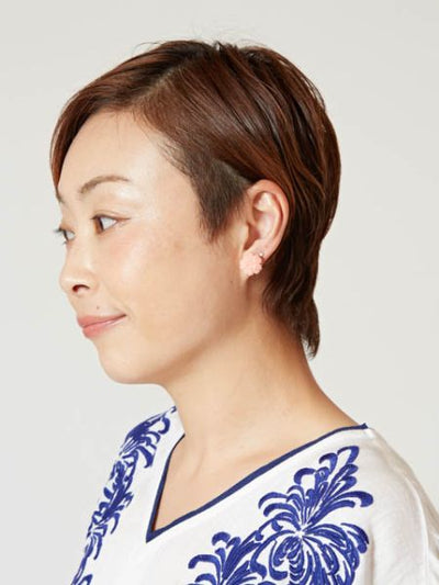 일본 과자 매력 클립 귀걸이
