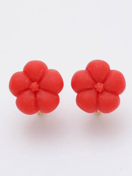 Japanese Sweets Charm Clip Earrings
